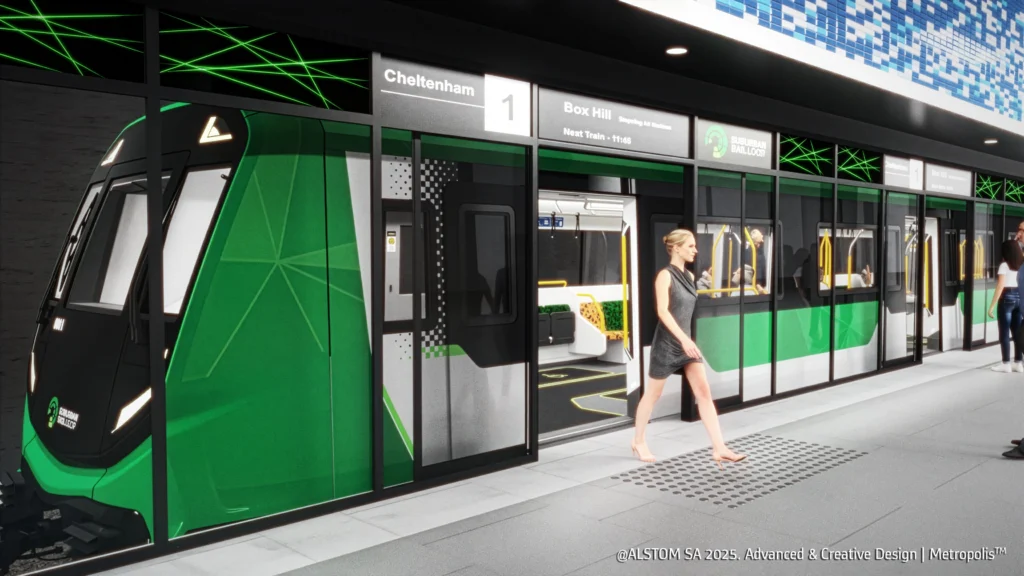 rames de métro automatisées Alstom Metropolis de quatre voitures