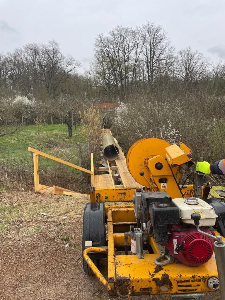 Hydro Pipe Solution conforte un aqueduc ferroviaire à Monéteau pour SNCF Réseau