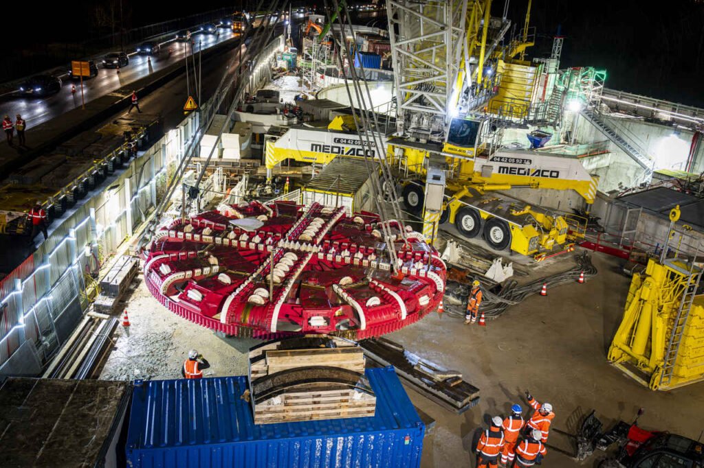 Ligne 15 Ouest : « Tiphaine », le deuxième tunnelier dévoilé