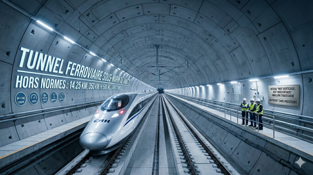 Chine : le projet du Tunnel ferroviaire sous le Yangtze