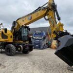 Bergerat Monnoyeur - Pelle Rail-route Cat M323 Nex Gen