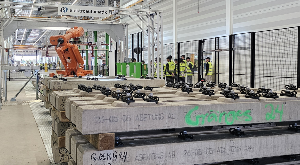 Vossloh site de production de Sannahed en Suède