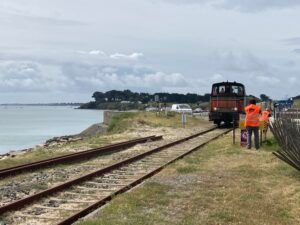 Réouverture estivale Auray-Quiberon. Crédit : SNCF Réseau