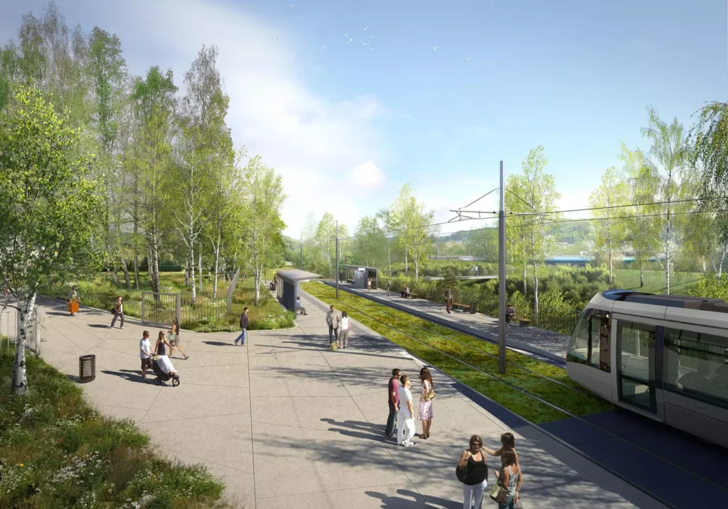 Le Havre Seine Métropole confie à Spie Batignolles Paysage la végétalisation de l’extension du réseau de tramway
