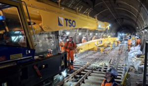 chantier SNCF Réseau tunnelgare du Nord et Gare de Lyon